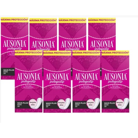 Protegeslip Ausonia Maxi Plus. Pack Ahorro 8 x 20