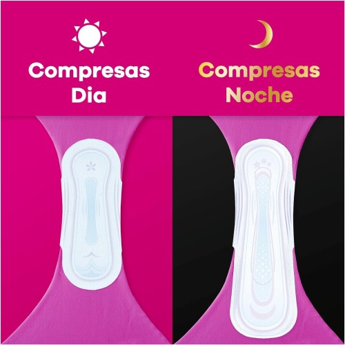 Compresas Ausonia ultrafina día y noche. Pack Ahorro