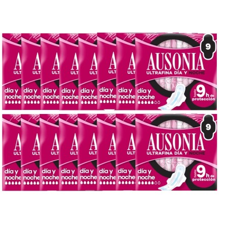 Compresas Ausonia ultrafina día y noche. Pack...