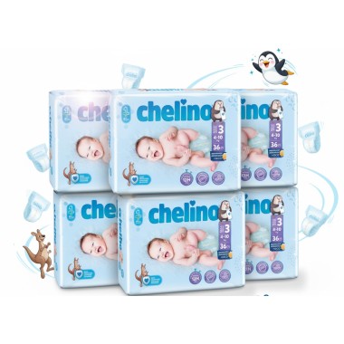 Pañal Chelino Talla 3 (4-10...