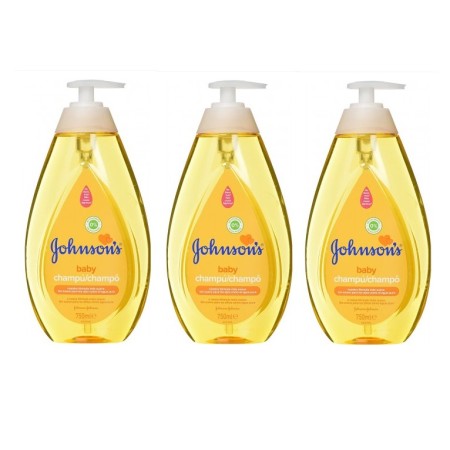 Champú Johnson’s Gold. Pack Ahorro 3 x 750 ml