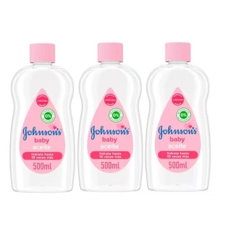 Aceite corporal Johnson’s Baby. Pack Ahorro 3 x...