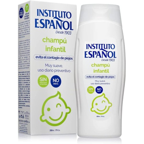 Champú prevención piojos Instituto Español. Pack Ahorro