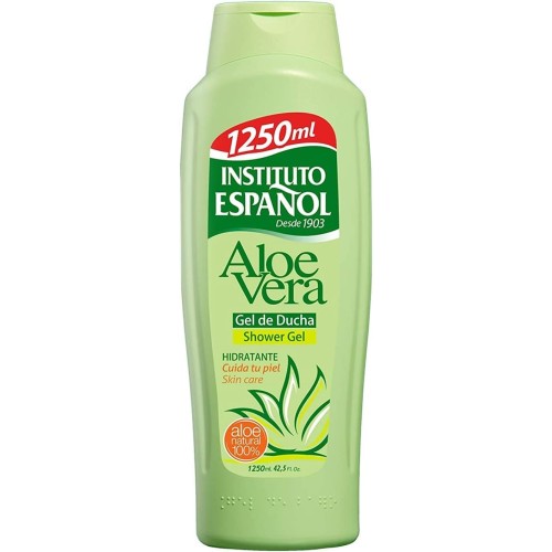 Gel de ducha hidrante con aloe vera Instituto Español. Pack Ahorro