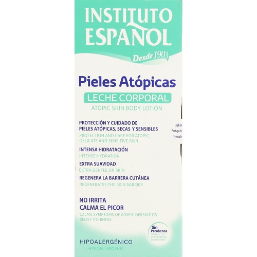 Loción corporal piel atópica Instituto Español. Pack Ahorro 3 x 300 ml