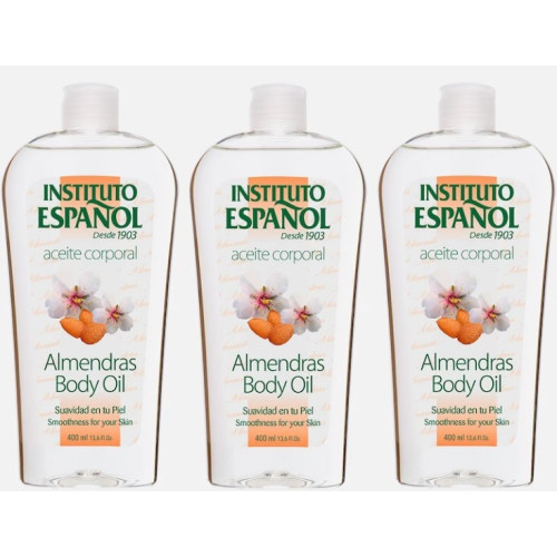 Aceite corporal de almendras Ánfora Instituto Español. Pack Ahorro