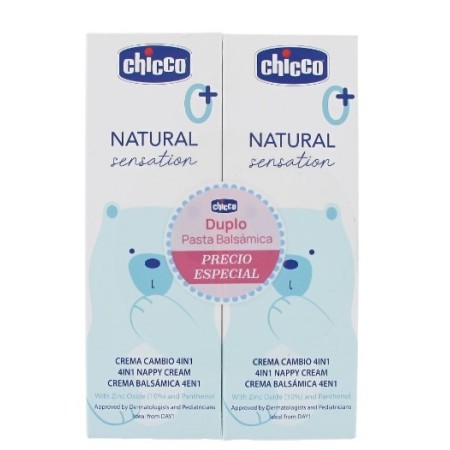 Pack crema balsamica 4 en 1, 100ml+100ml . Chicco