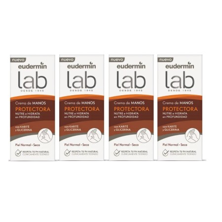 Crema de manos protectora Eudermin. Pack Ahorro