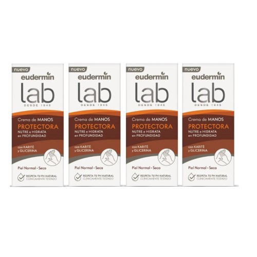 Crema de manos protectora Eudermin. Pack Ahorro