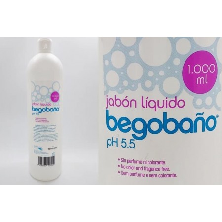 Jabón líquido dermatológico Begobaño. Pack...