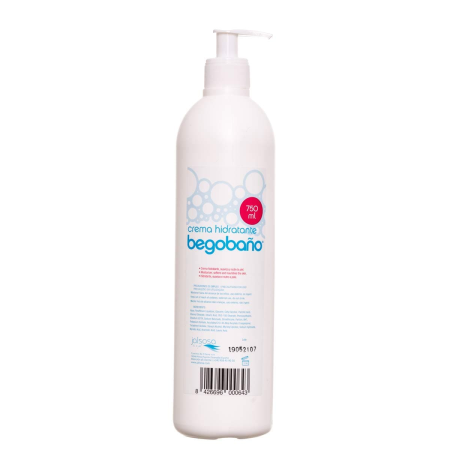 Crema hidratante corporal Begobaño. Pack Ahorro 6 x 750 ml