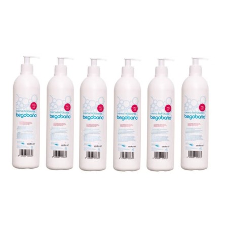 Crema hidratante corporal Begobaño. Pack Ahorro 6 x 750 ml
