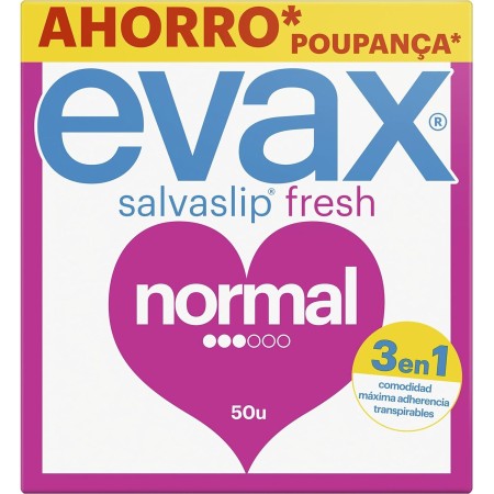 Evax Salvaslip® Normal fresh Protegeslip. Pack Ahorro