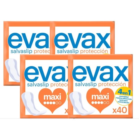Evax Salvaslip® Maxi Protegeslip. Pack Ahorro 4...