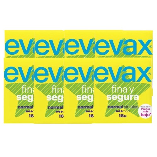 Compresa Evax F&S Normal sin alas. Pack Ahorro
