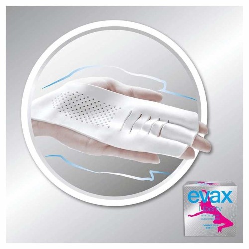 Compresa Evax Liberty normal con alas (12 Uds.)