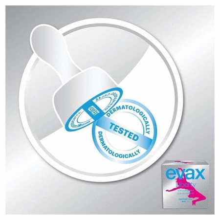 Compresa Evax Liberty normal con alas (12 Uds.)