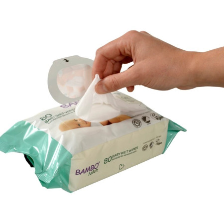 Toallitas húmedas BAMBO NATURE. Pack Ahorro