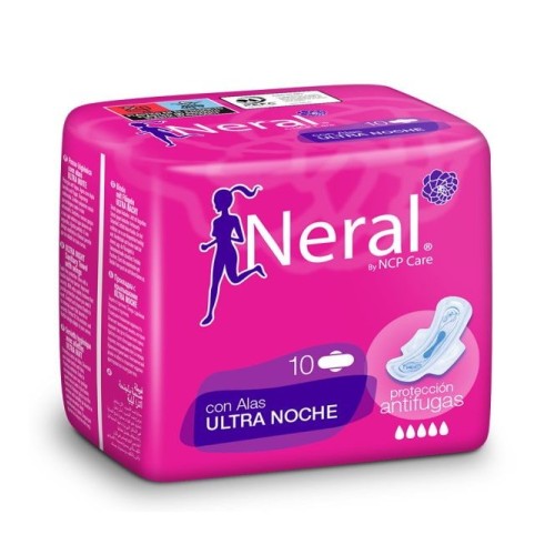 Compresas Ultra Alas Noche Neral. Pack Ahorro