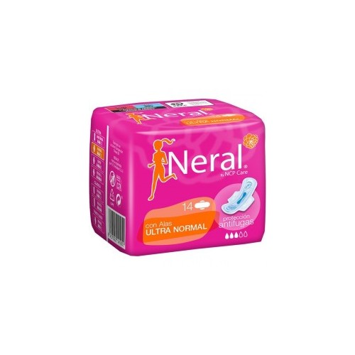 Compresas Ultra Normal con alas Neral. Pack Ahorro