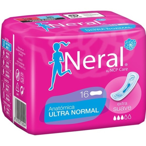 Compresas Ultra Anatómica Normal Neral. Pack Ahorro