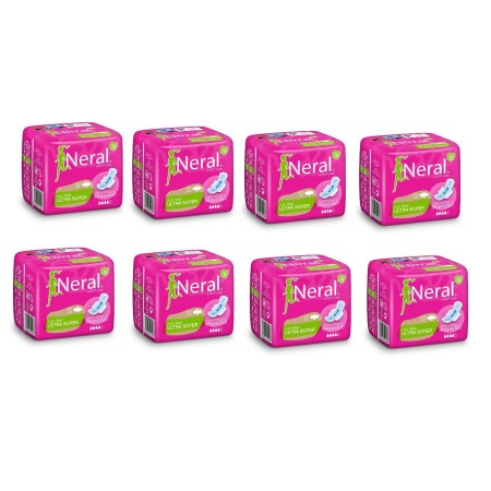 Compresas Ultra Súper con alas Neral. Pack...