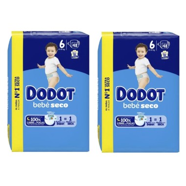 Pañales Dodot Bebé-Seco...