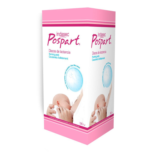 Discos absorbentes lactancia de algodón Indasec. Pack Ahorro