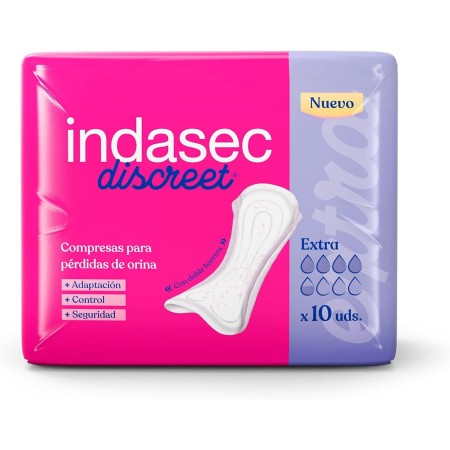 Compresas Indasec Discreet Extra. Pack Ahorro