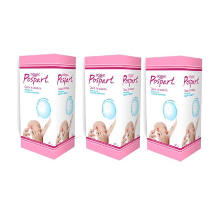 Discos absorbentes lactancia de algodón Indasec. Pack Ahorro