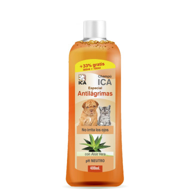 Champú antil·grimas con Aloe Vera para perros y gatos