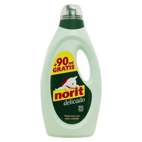 Detergente Liquido para Maquina Norit. Pack Ahorro 3 x 1125 +90