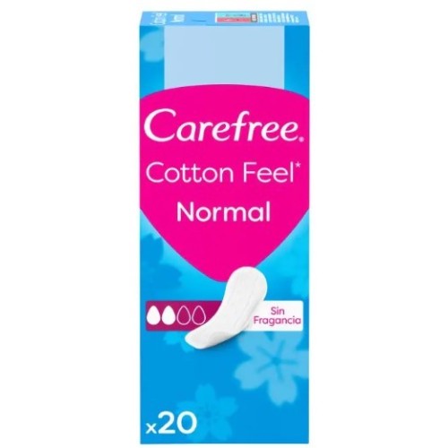 Protegeslip normal Carefree. Pack Ahorro 6 x 20