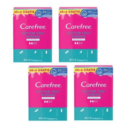 Protegeslip normal Carefree. Pack Ahorro 4 x 44