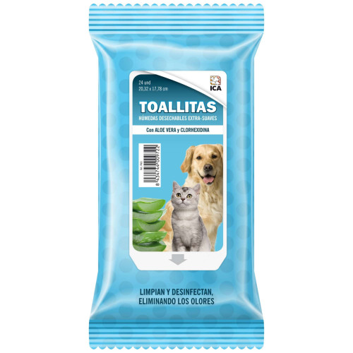 Toallitas ICA de aseo
