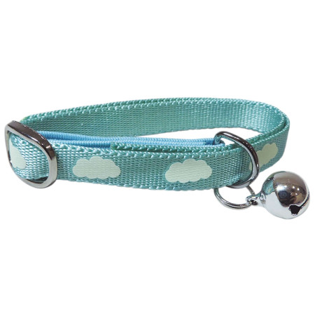 Collar de estampado reflectante SAFE&HERE para gatos