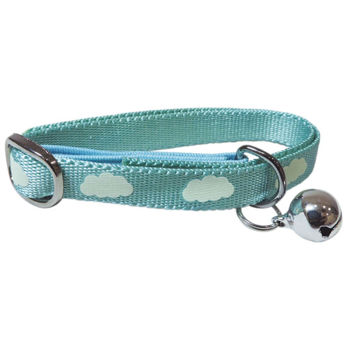 Collar de estampado reflectante SAFE&HERE para gatos