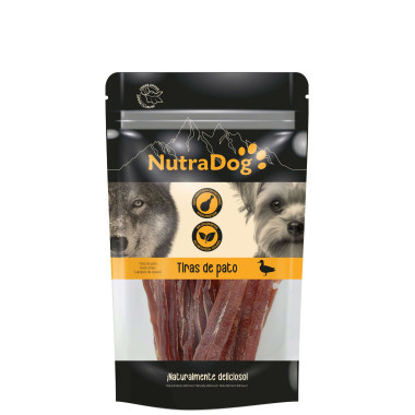 Snack tiras de pato NutraDog