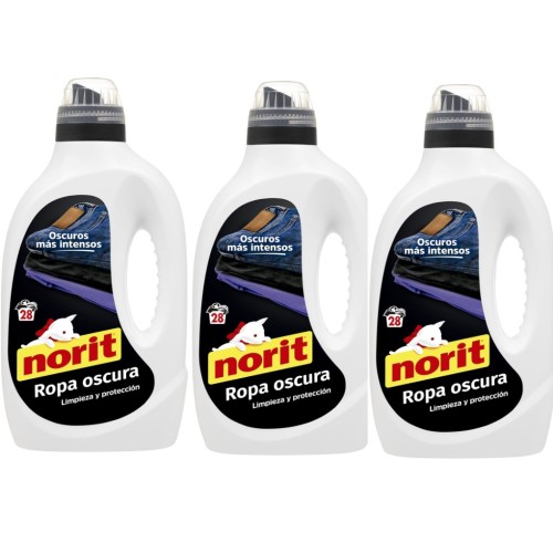 Gel detergente ropa oscura 1500ml. Norit