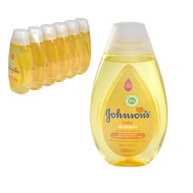 Champú Johnson’s Gold. Pack Ahorro 6 x 300ml