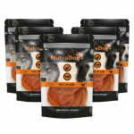 Snack filetes de pollo NutraDog. Pack Ahorro 5 x 350 gr