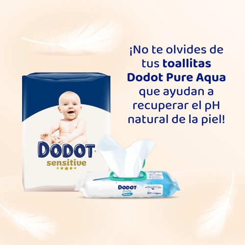Pañales Dodot Sensitive Talla 1 (2-5 kg) Pack Súper Ahorro 232 uds (2x116)