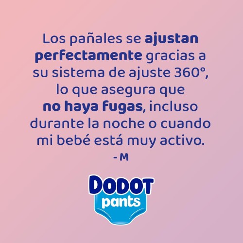 Pañales Dodot Pants Talla 4. Pack Ahorro 3 x 33【 OFERTA 】