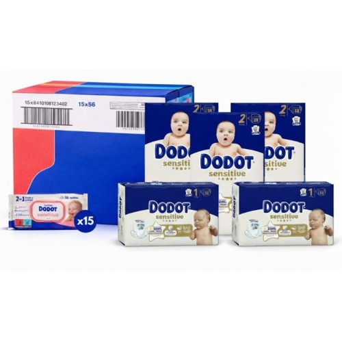 Pack Súper Ahorro Dodot Sensitive ★ OFERTA ★