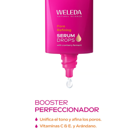 Booster Perfeccionador Weleda | Luminosidad y poros | Más Pañales