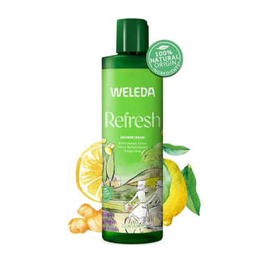 Gel de Ducha Cremoso Citrus Weleda 400 ml | Natural y Refrescante