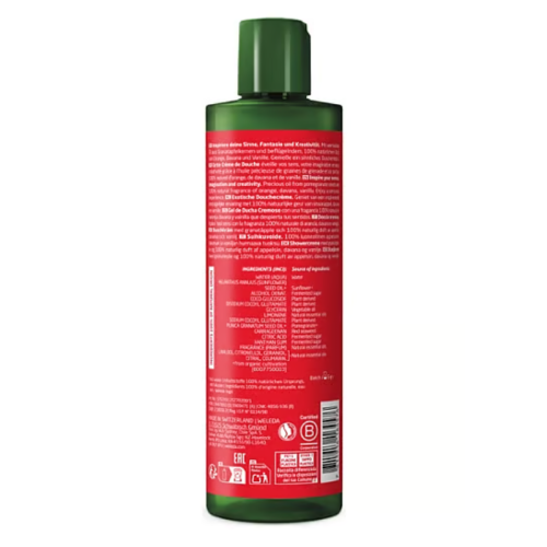 Gel de Ducha Cremoso Granada Inspire 400 ml Weleda – Hidratación y Cuidado Antioxidante
