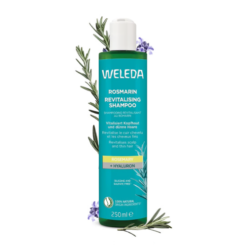 Champú Revitalizante de Romero 250 ml Weleda – Fuerza y Vitalidad para el Cabello