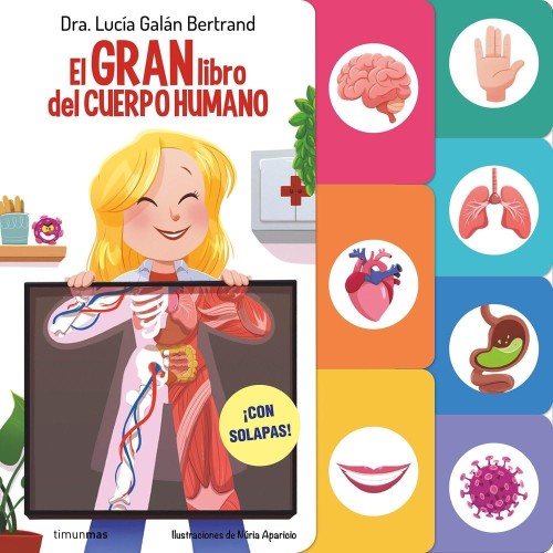 El gran libro del cuerpo humano Lucía Mi Pediatra | Envío rápido