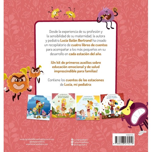 Estuche cuentos Lucía Mi Pediatra | Cuentos infantiles de salud emocional